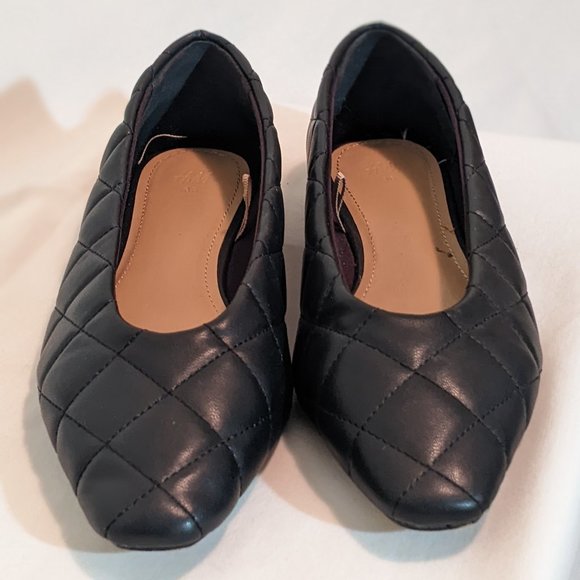 H&M Flats - Women's Size 7 - Black - Picture 1 of 4